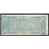 Image 2 : 1864 $10 The Confederate States of America Note