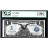 Image 1 : 1899 $1 Black Eagle Silver Certificate Note PCGS 64PPQ