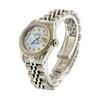 Image 2 : Ladies Rolex Stainless Steel Datejust Wristwatch with MOP Dial & Diamond Bezel