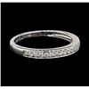 Image 2 : 18KT White Gold 0.20ctw Diamond Ring
