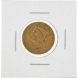 1903-S $5 Liberty Head Half Eagle Gold Coin