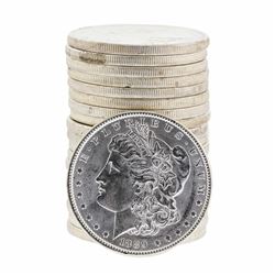 Roll of (20) 1889 $1 Morgan Silver Dollar Brilliant Uncirculated Coins