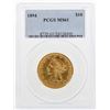 Image 1 : 1894 $10 Liberty Head Eagle Gold Coin PCGS MS61