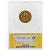 Image 2 : 1859-P 20 Lira Italy Sardinia Gold Coin ANACS EF45