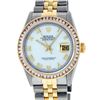 Image 1 : Rolex Mens Two Tone 14KT Yellow Gold 2.75ctw Diamond Datejust Wristwatch
