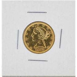 1893 $5 Liberty Head Half Eagle Gold Coin