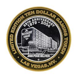 .999 Silver Barbary Coast Las Vegas, Nevada $10 Casino Limted Edition Gaming Tok