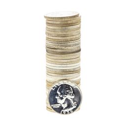 Roll of (20) 1956 Washington Silver Quarters