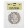 Image 1 : 1880-S $1 Morgan Silver Dollar Coin PCGS MS66