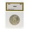 Image 1 : 1941 Walking Liberty Silver Coin PCI MS64