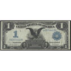 1899 $1 Black Eagle Silver Certificate Note
