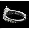 Image 3 : 14KT White Gold Neil Lane 0.80ctw Diamond Wedding Ring