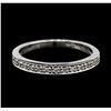 Image 2 : 14KT White Gold 0.15ctw Diamond Ring
