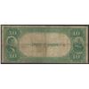 Image 2 : 1882 $10 National Exchange Bank Wheeling West Virginia National Bank Note