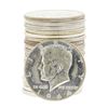 Image 1 : Roll of (20) 1964 Brilliant Uncirculated Kennedy Half Dollar Coins