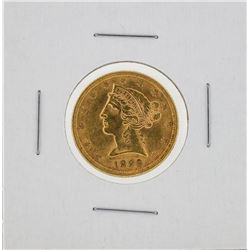 1899 $5 Liberty Head Half Eagle Gold Coin