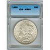 Image 1 : 1896 MORGAN SILVER DOLLAR  ICG MS65