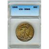 Image 1 : 1945 WALKING LIBERTY SILVER 50 CENTS  ICG MS65  NICELY TONED!