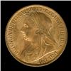 Image 3 : GREAT BRITAIN 1901 PENNY  KM#790  NNC  MS64 RED