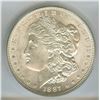 Image 3 : 1887 MORGAN SILVER DOLLAR  ICG MS65
