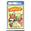 Image 1 : Sparkler Comics #45 Mile High pedigree (United Features Syndicate, 1945) CGC NM/MT 9