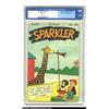 Image 1 : Sparkler Comics #46 Mile High pedigree (United Features Syndicate, 1945) CGC NM- 9