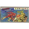 Image 1 : The Flash Board Game (Hasbro, 1967). This is the version of the Flash game that features the JLA