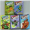 Image 1 : Justice League of America Candy Boxes, Set of Five (Phoenix Candy Co., 1967)