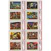 Image 1 : Mars Attacks Trading Cards - Complete Set (Topps, 1962) Condition: PSA 8