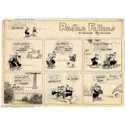Gene Byrnes - Original Comic Strip Art for Reg'lar Fellers (1928)