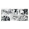 Image 1 : Larry Lieber - Original Art Comic Strip Art for The Incredible Hulk Sunday, group of 5 (Marvel,