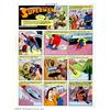 Image 1 : Joe Schuster Studios - Color Printer's Proof for Superman Sunday dated 1941 (McClure Newspaper S