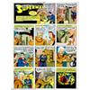 Image 1 : Joe Schuster Studios - Color Printer's Proof for Superman Sunday dated 1941 (McClure Newspaper S