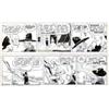 Image 1 : Warren Tufts - Original Comic Strip Art for Casey Ruggles Dailies dated 4-30-53 and 5-1-53 (Unit