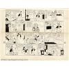 Image 1 : Chic Young - Original Comic Strip Art for Blondie Sunday dated 1-22-33 (King Features Syndicate
