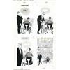 Image 1 : Dave Berg - Original Art for Mad's Dave Berg Looks at Things, pages 163-166 (Signet, 1967)