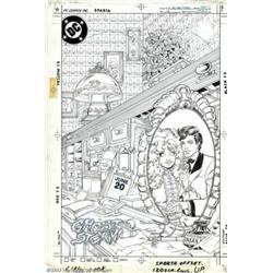 Paris Cullins and Romeo Tanghal - Original Cover Art for The New Teen Titans #12 (DC, 1985)
