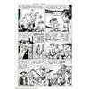 Image 8 : Bob Powell (attributed) - Original Art for Clay Cody #1, Complete 8-page story "Search for a Gun