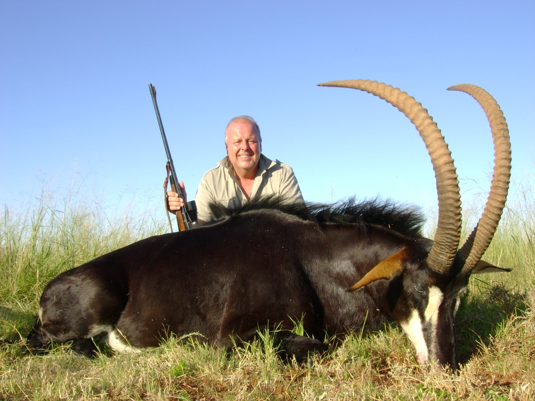 7Day Sable Hunt for One Hunter and One NonHunter in South Africa