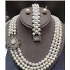 Image 1 : Beautiful Handmade Ohrid Pearl Necklace with Matching Earrings and Bracelet