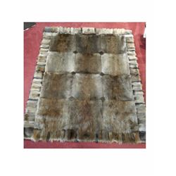 Handmade Beaver Blanket