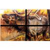Image 1 : PULLED By Donor-not exhibiting.  Original Acrylic and Mixed Media Painting on Canvas by Ed Anderson