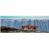 Image 1 : "On the Edge of the Mighty Victoria Falls" - Original Artwork by John Banovich