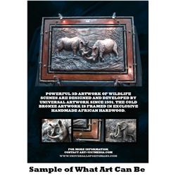 3D Cold Bronze Artwork