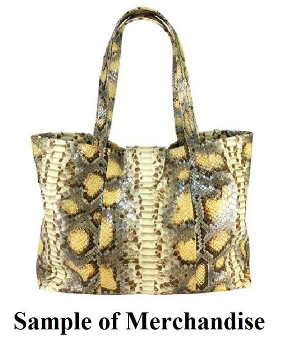 grey python tote bags | natural unique scale from... Python Skin Tote Bag - Safari Club International