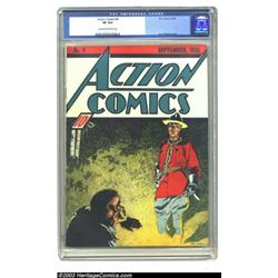 Action Comics #4 (DC, 1938) CGC VF 8.0 Cream to off-white pages