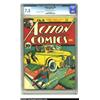 Image 1 : Action Comics #30 (DC, 1940) CGC VF- 7.5 Cream to off-white pages