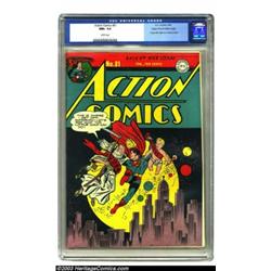 Action Comics #81 Mile High pedigree (DC, 1945) CGC NM+ 9.6 White pages