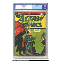 Action Comics #87 (DC, 1945) CGC VF+ 8.5 Off-white pages