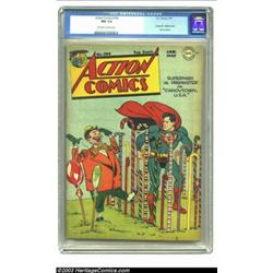 Action Comics #104 (DC, 1947) CGC NM 9.4 Off-white to white pages